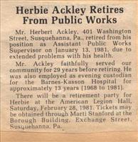 Ackley, Herbie